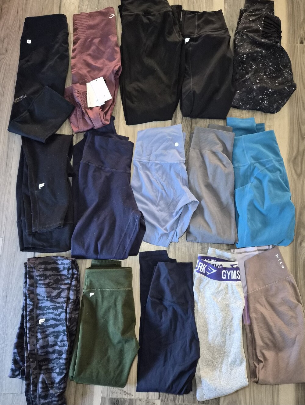 Women’s Leggings Reseller Lululemon Gymshark Fabletics Lot Bundle Mixed Sizes